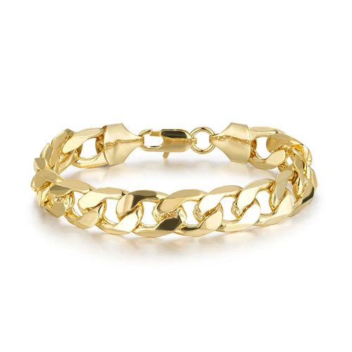 Men 9ct gold cuban - 9ct,