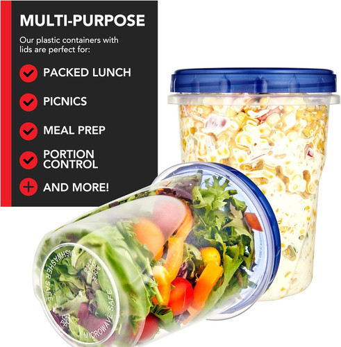 Plastic containers twist - 32,