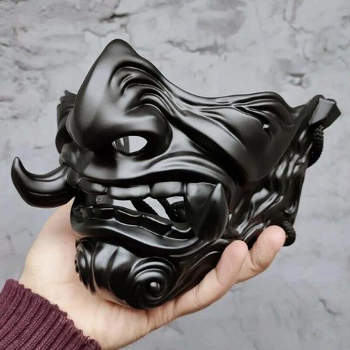 Samurai mask resin novelty - samurai,