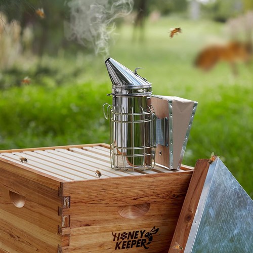 Beekeeping bee hive smoker - bee,