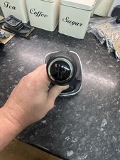 Vauxhall Corsa D Gearstick Knob Black 5 Speed With Gaiter And Trim 06-14 FHK15