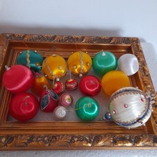 Vintage Christmas Spun Silk