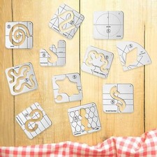 Patchwork Kits 11Pcs Acrylic Sampler Free Motion Quilting