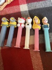pez dispenser X 6