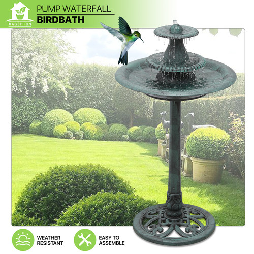 Tall pedestal outdoor - 35",