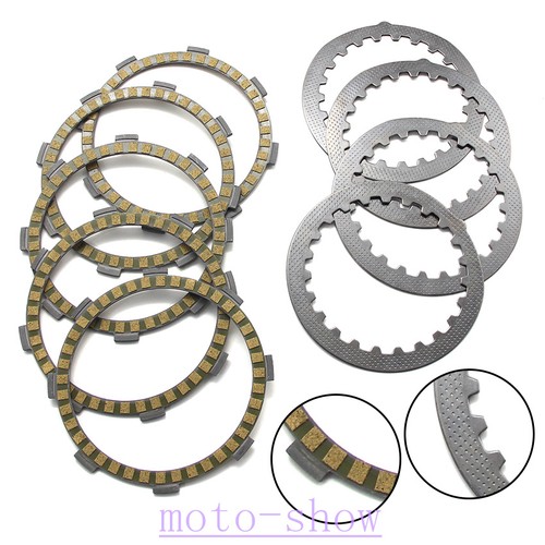 Clutch friction plates - kit, for