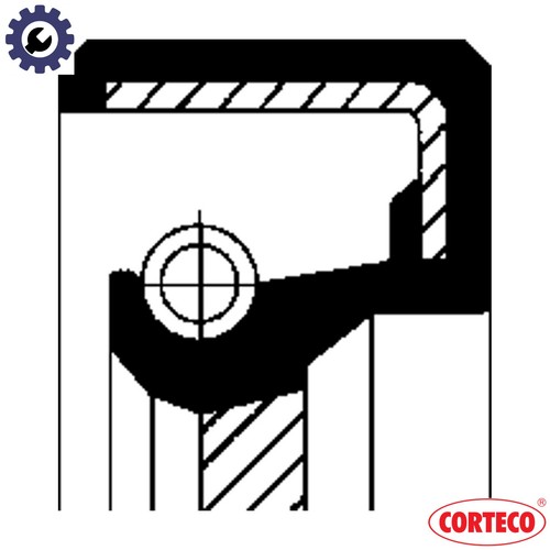 Shaft seal camshaft 15510009b - shaft,