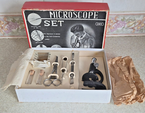 Vintage gilbert coc microscope - vintage,