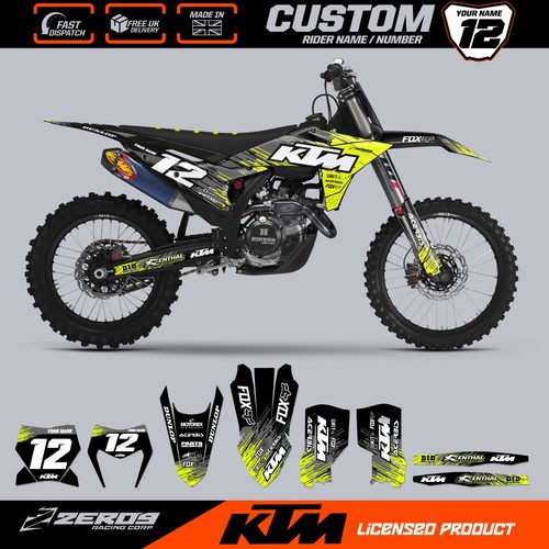 Ktm motocross graphics - ktm, custom