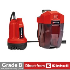 Einhell Cordless Clear Water Pump 18V PXC GE-SP 18 Li BODY ONLY Refurb GRADE B