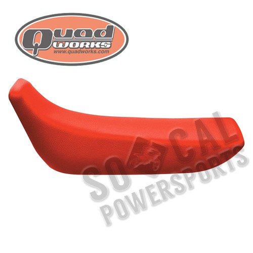 Quad works seat - seat, cover-red