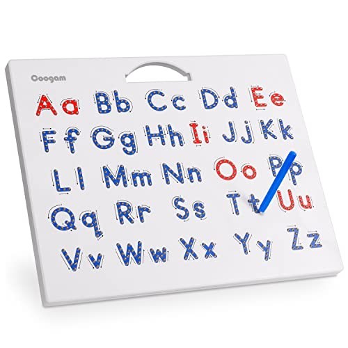 Magnetic letters practicing - letters,