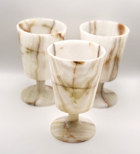 Vintage onyx wine glasses - vintage,