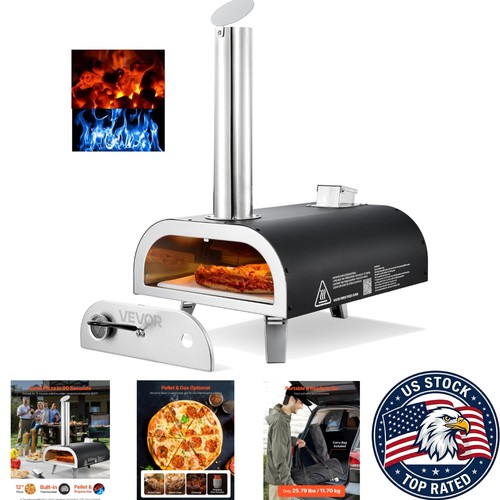 Wood fire propane - &, oven