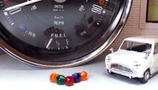 Jaeger Smiths Warning Jewel Set Instrument for Austin Mini Cooper Speedo Gauge