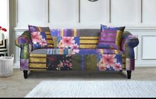  New 3 Seater Patch Work Sofa