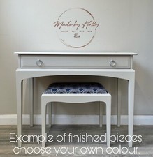 CHOOSE YOUR COLOUR - Stag Minstrel 1 Drawer Dressing / Console Table & Stool