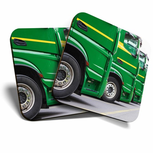 Coasters green trucks - -,