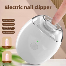 2 IN 1 Electric Nail Grinder With LED Light Automatic Nail Grinder Trimmer