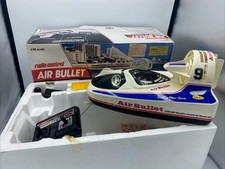 Nikko Radio Control Air Bullet Hovercraft Boxed Spares Or Repairs