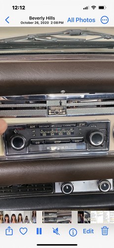 Mercedes 280sl original radio - mercedes,