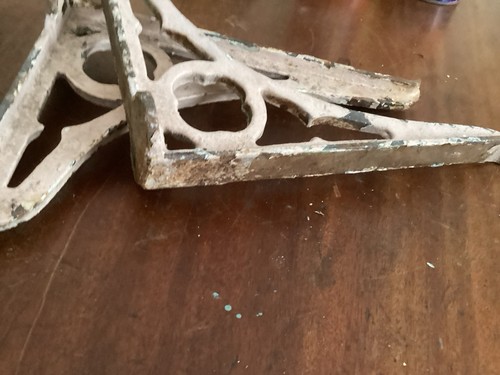 Pair vintage cast - pair, of