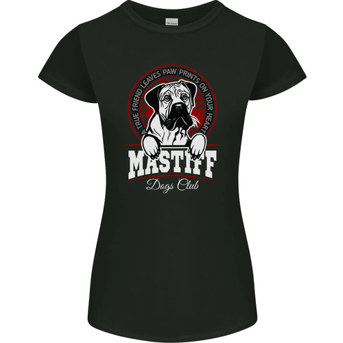 Mastiff heart funny - mastiff, womens