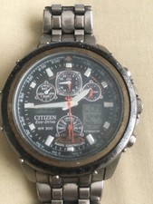 CITIZEN Skyhawk AT Radio Controlled Eco-Drive WR200 - JY0005-50E watch stainless
