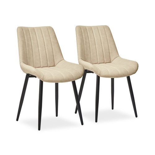 Faux leather velvet dining - faux,