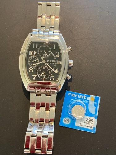 Pulsar alarm chronograph
