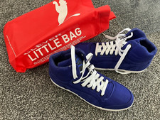 Rare Puma High Cut Textile Trainers Blue 356057 01 , Size 8 1/2