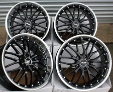 Alloy Wheels 18" Black 190 For Vw T5 T6 T28 T30 T32 Commercially Rated 815kg