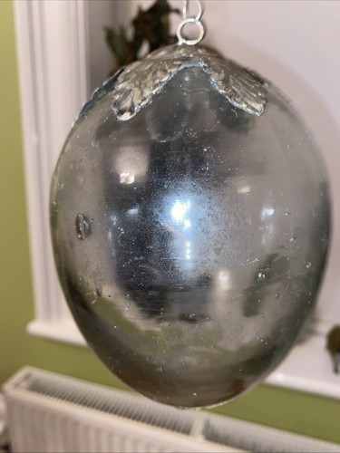 Large antique glass - glass, hand