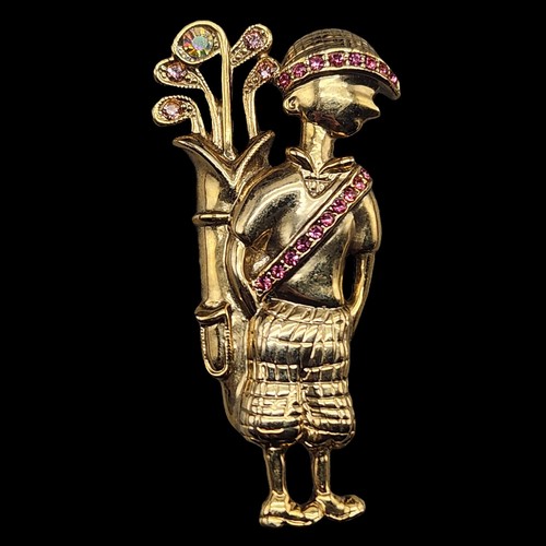 Vintage 1928 golf - 1928, brooch