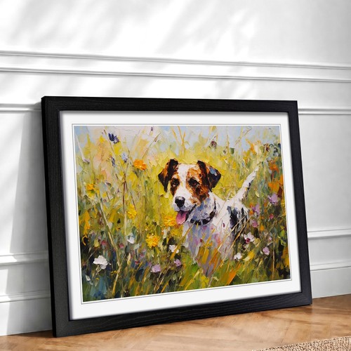Jack russell impressionism - jack,