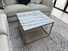 Solid Marble Coffee Table with
