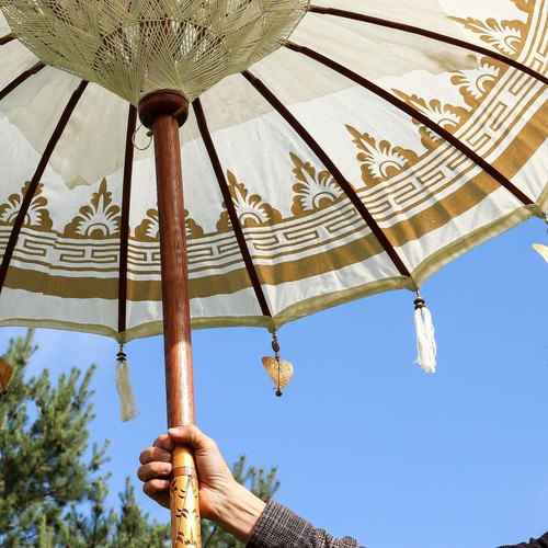 Bali patio parasol canvas - parasol,