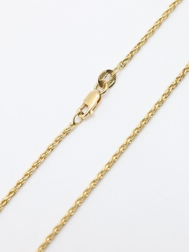 Gold snake rope chain - gold,