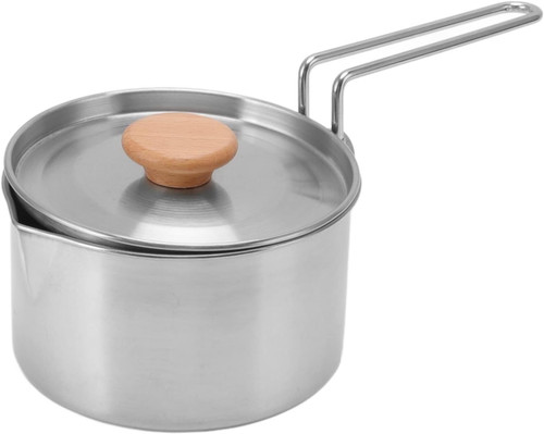 Camping kettle stainless - camping, kettle,