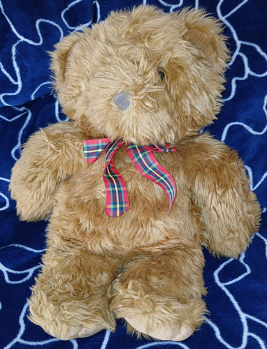Vintage debenhams furry teddy - vintage,