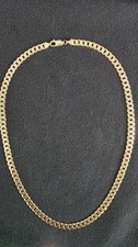 Solid gold 9ct chunky curb - 9ct,