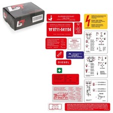 Safety Notice Vehicle Sticker