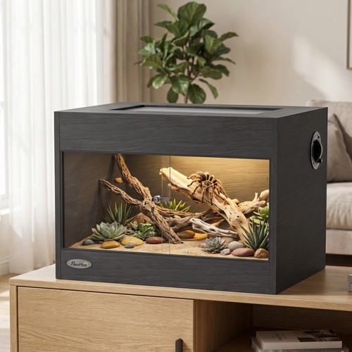 Pawhut reptile vivarium with - vivarium,