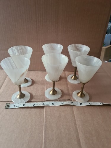 Vintage set white onyx - vintage, 6