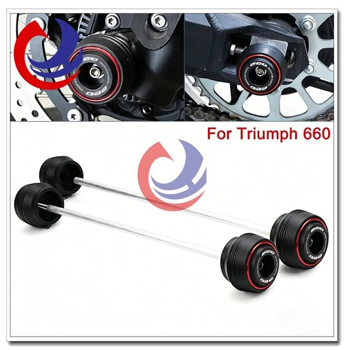 Front rear wheel fork - , axle