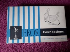 VINTAGE BOX FOR EROS FOUNDATIONS BULLET BRA 3370