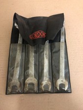 Vintage Gordon Tools 4 x Piece whitworth  Open Ended Spanner Set