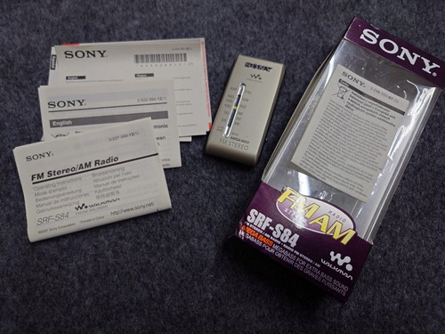 Sony srf s84 pocket am - sony, /
