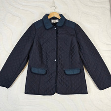 EWM Quilted Jacket Navy with