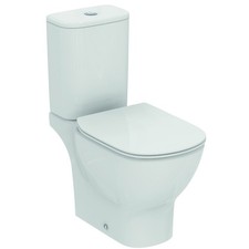 Ideal Standard Tesi Close Coupled Open Back Floor Standing WC Toilet Pan